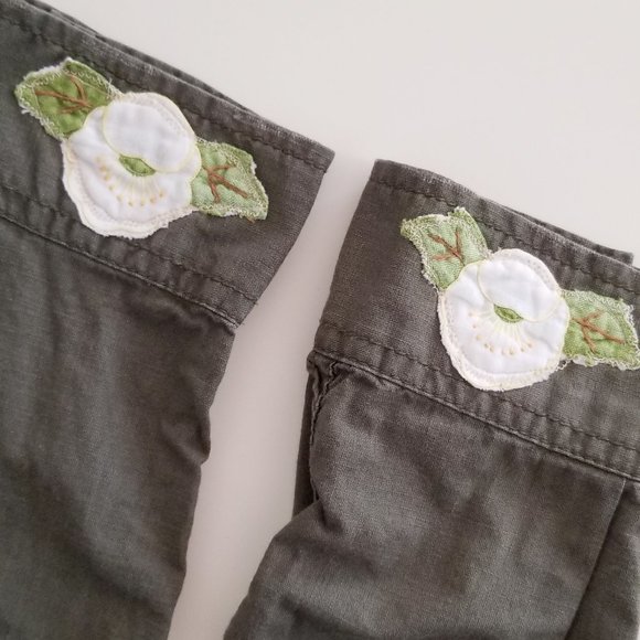 Refashioned Vintage Army Green Shirt (M/L) - Picture 7 of 7